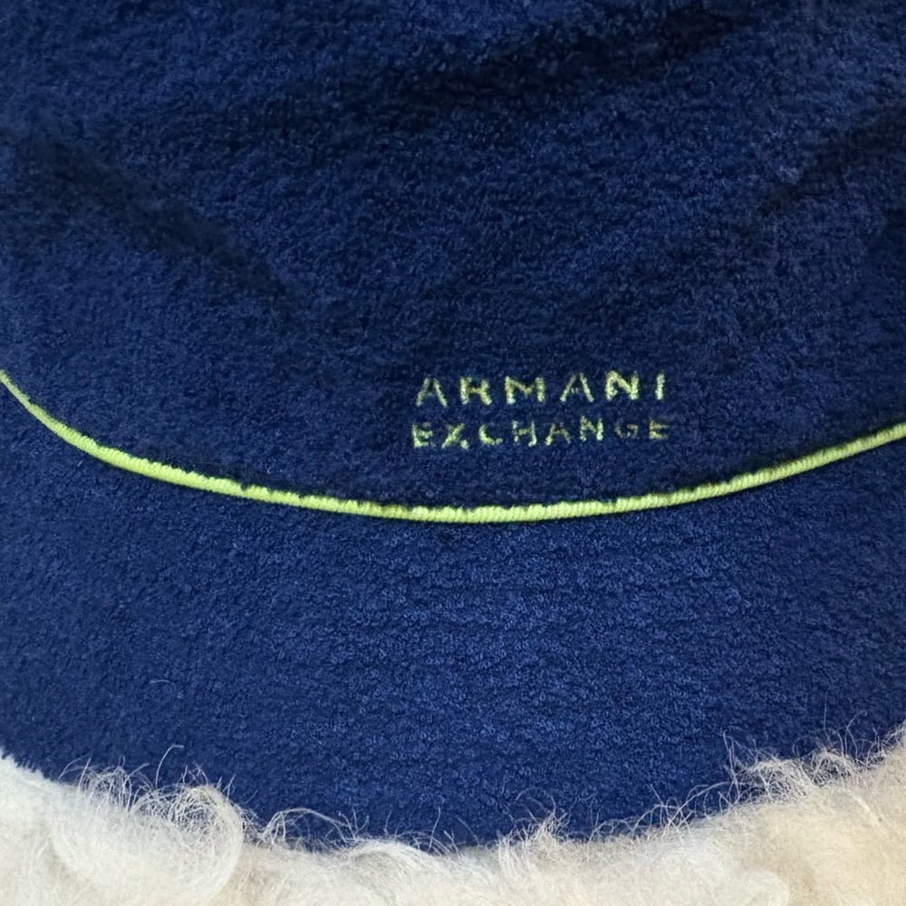 Armani Exchange Navy Blue Hat